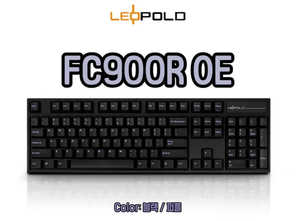 레오폴드 FC900R 체리 MX 은축 기계식키보드 윤활 이미지
