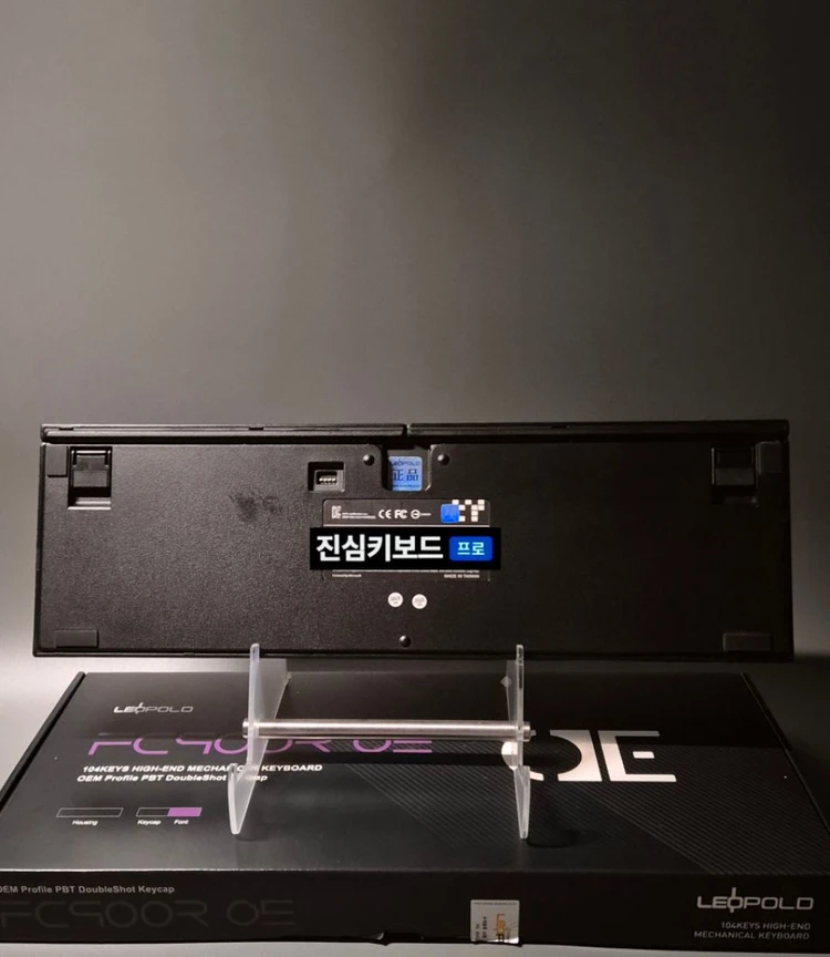 레오폴드 FC900R 체리 MX 은축 기계식키보드 윤활 이미지