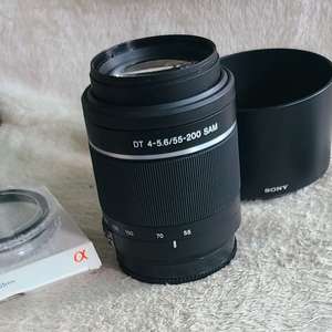 소니 55-200mm 망원렌즈입니다 이미지