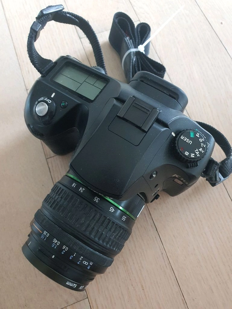 펜탁스 k10d dslr 디지털 카메라 18-55mm 번들 세트 디카 이미지