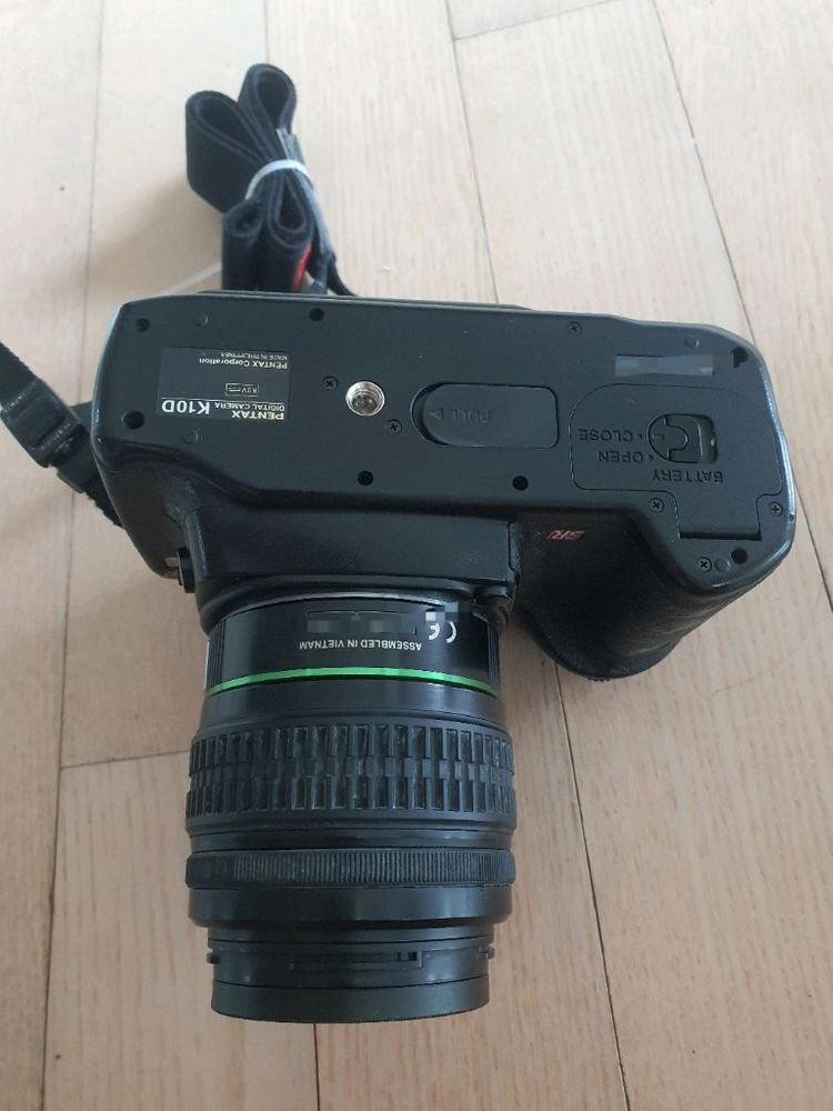 펜탁스 k10d dslr 디지털 카메라 18-55mm 번들 세트 디카 이미지