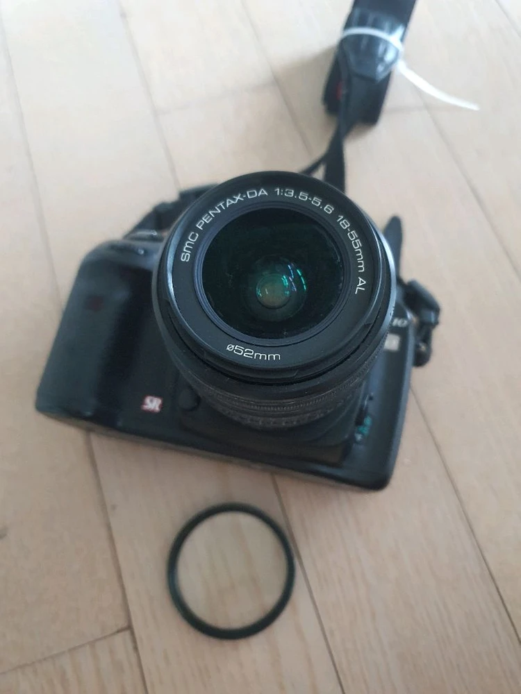 펜탁스 k10d dslr 디지털 카메라 18-55mm 번들 세트 디카 이미지