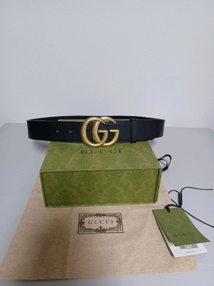 구찌 GG 마몬트 금장 벨트 85/34 정품입니다 이미지