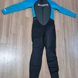 마린롤린 서핑슈트 DIVE&SAIL 아동 웻슈트 14호 블루/블랙 이미지