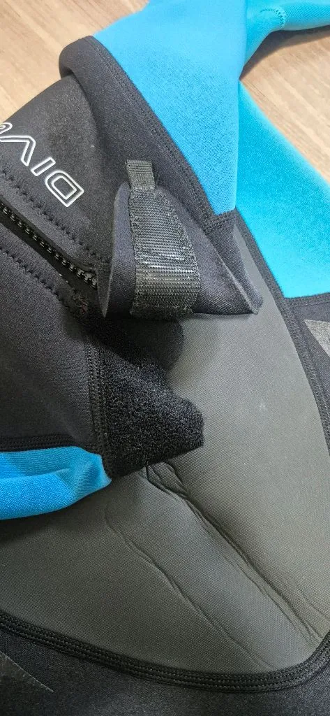 마린롤린 서핑슈트 DIVE&SAIL 아동 웻슈트 14호 블루/블랙 이미지