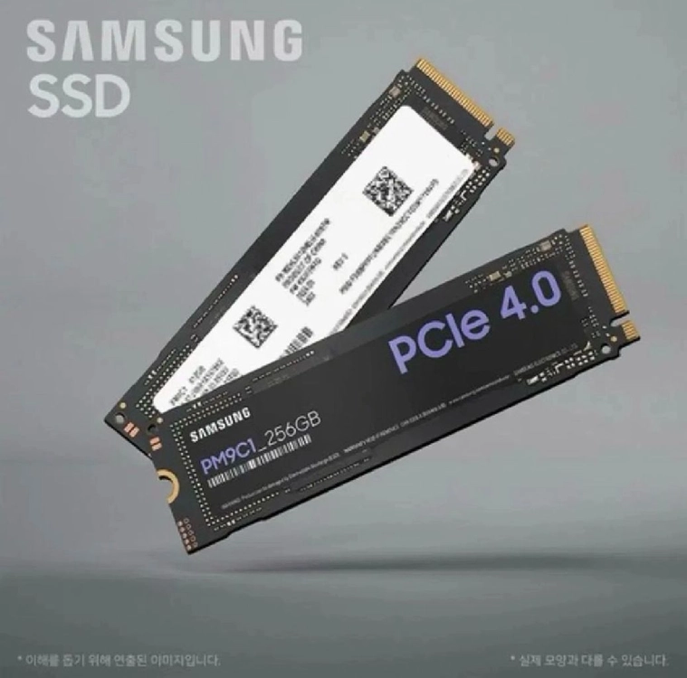 삼성 PM9C1b 256GB PCIe 4.0 SSD 벌크 새제품 이미지