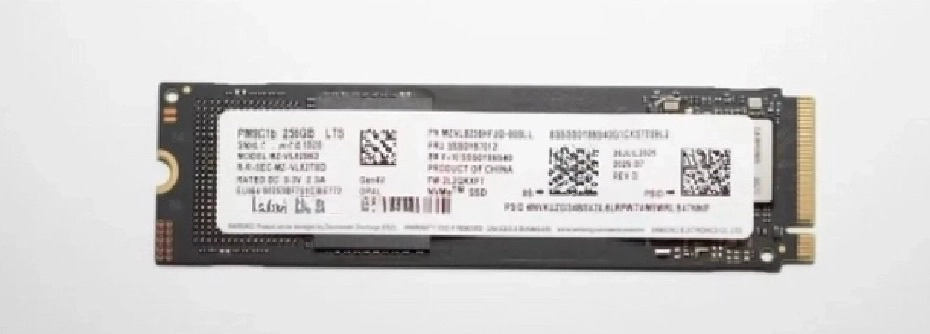 삼성 PM9C1b 256GB PCIe 4.0 SSD 벌크 새제품 이미지