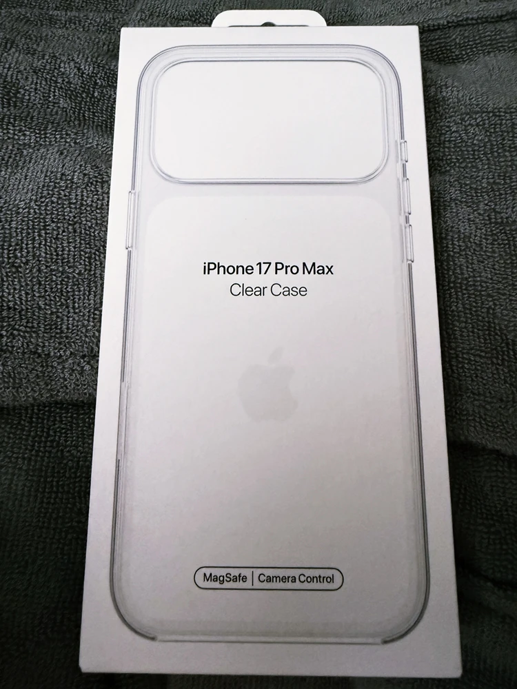 애플 아이폰 17 프로맥스 케이스 Apple 정품 맥세이프 투명 미개봉 이미지