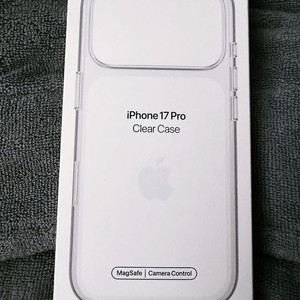 애플 아이폰 17 프로 케이스 Apple 정품 맥세이프 투명 미개봉 이미지