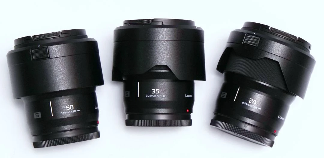 파나소닉 s5m2x, s1h, 24mm, 35mm, 50mm, 24-105mm 이미지