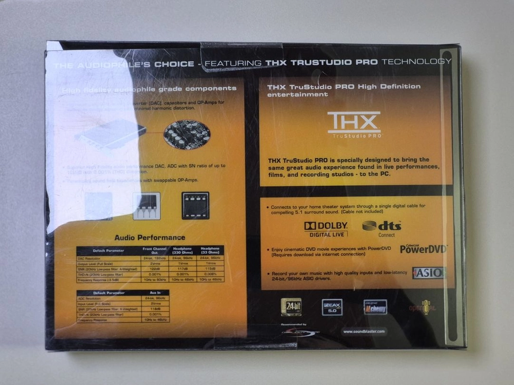 사운드 블라스터 X-FI Titanium HD 사운드카드 판매합니다. (미개봉 새상품) 이미지
