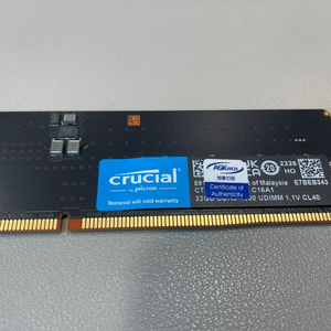 마이크론(micron) DDR5-4800 32GB 메모리 이미지