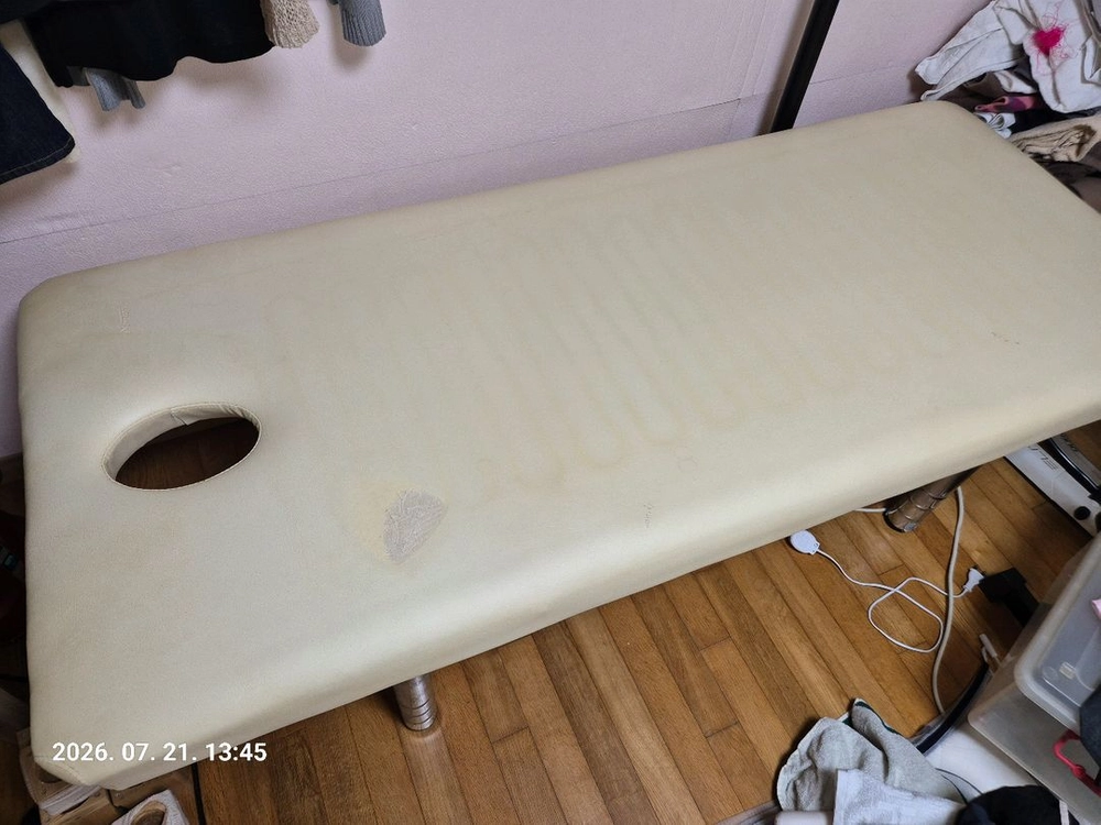 진성메디시스템 전기침대 New top 온열 마사지 베드 아이보리 판매합니다 - 안심되는 중고거래