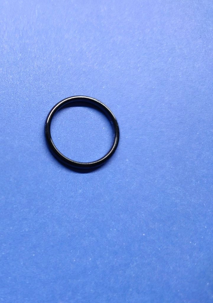 써지컬스틸 블랙 레이어드링 2mm KS 9호(미국5호) 이미지