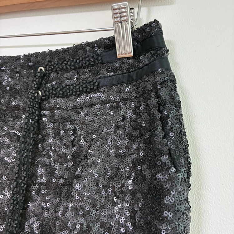 쟈딕앤볼테르 블랙 스팽글 미니스커트 (38) 이미지