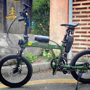 [직거래] 2XBIKE 미니모터킷 + NX7 산악자전거형 풀샥 미니벨로 전기자전거 세트 팝니다. 이미지