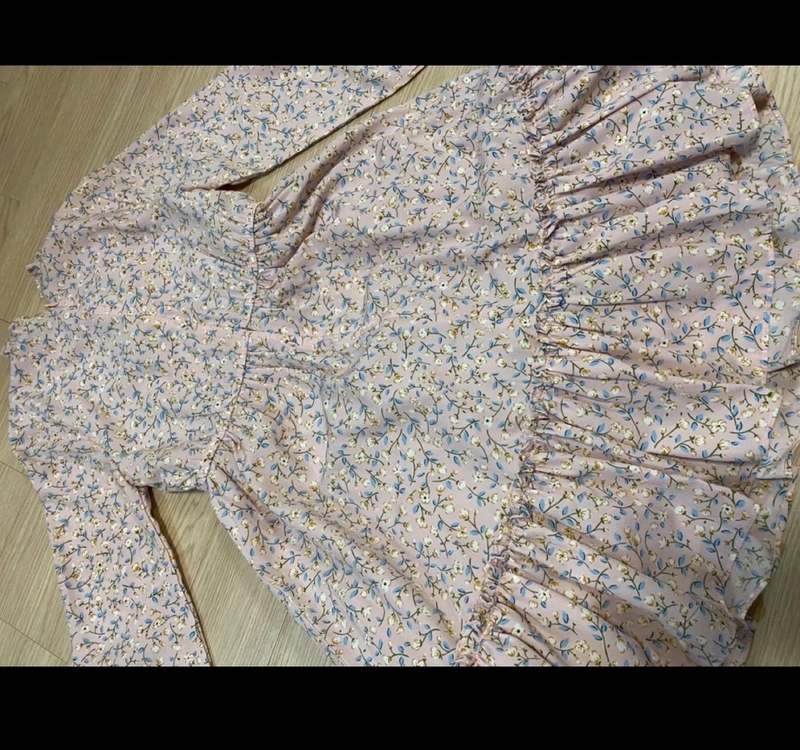 모다까리나 여아 플라워 레이스 (볼륨감 치마)원피스 130사이즈 이미지