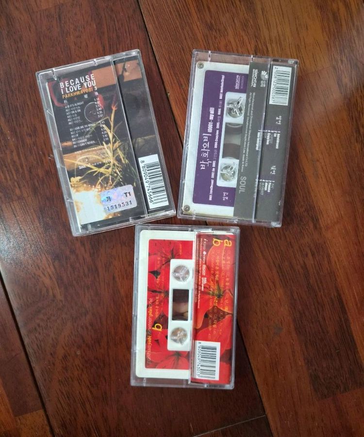 박화요비 카세트테이프 일괄판매 3개 이미지