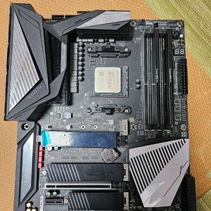 5700X3D, X570 어마, DDR4 64GB 보드셋 팝니다 이미지