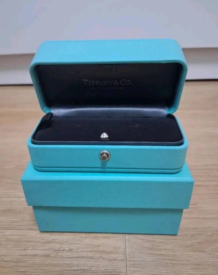 티파니 귀걸이 귀고리 케이스,상자 이미지