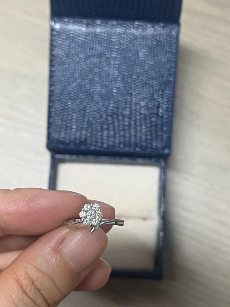 JASS 18K 천연다이아반지 이미지