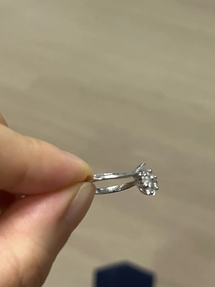 JASS 18K 천연다이아반지 이미지