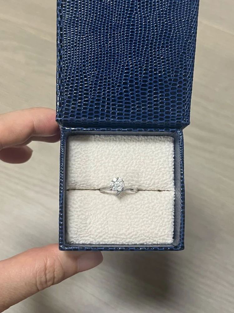 JASS 18K 천연다이아반지 이미지
