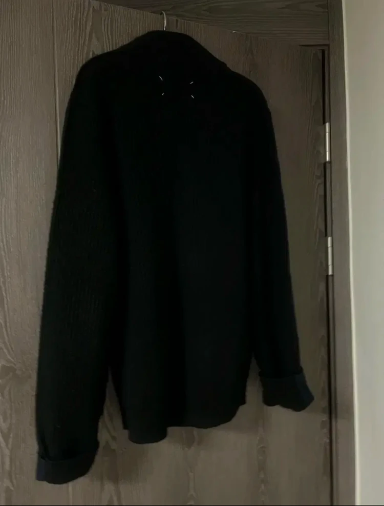 메종 마르지엘라 바이컬러 니트집업 XL 이미지