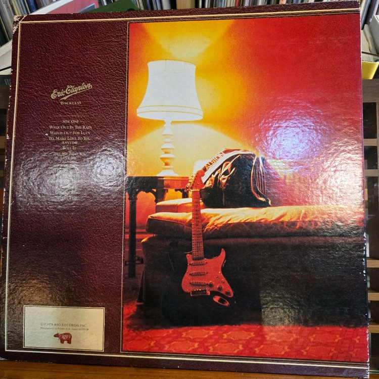 Eric Clapton.backless.78.JP.초반.EX+/EX+.LP 이미지
