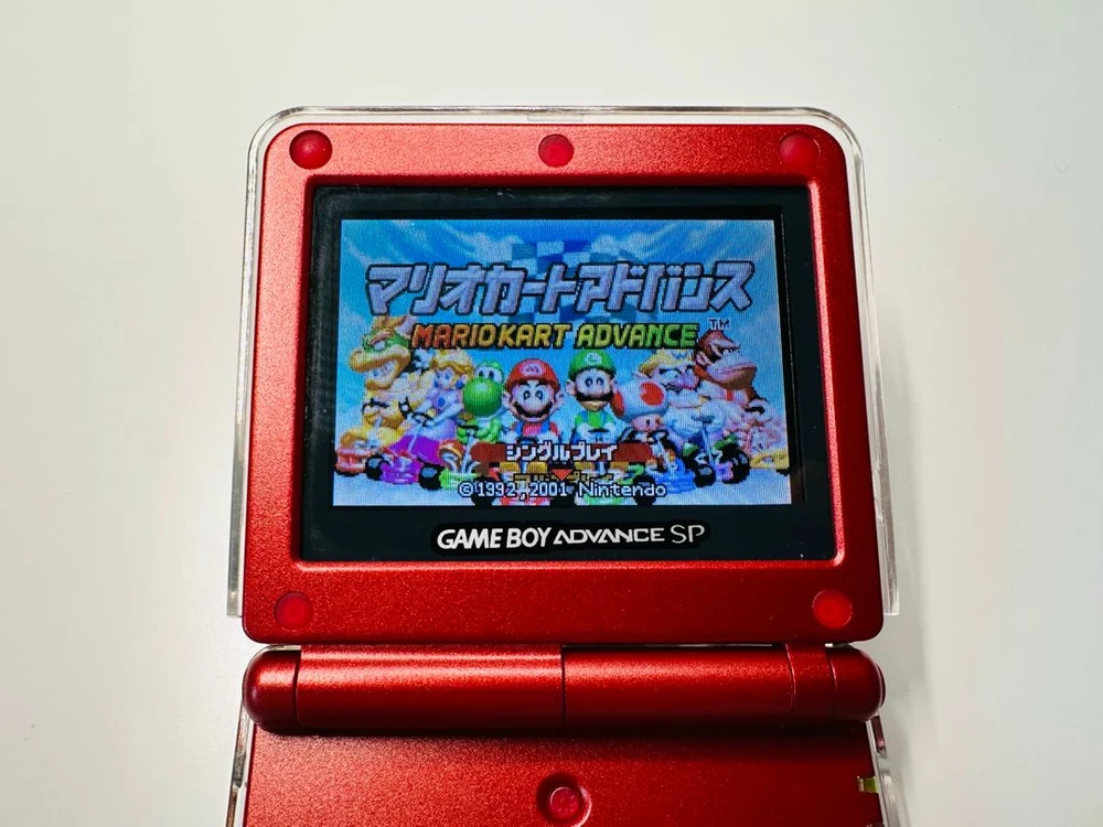 닌텐도 GBA SP 게임보이 어드밴스 SP AGS-101 백라이트 판매 이미지