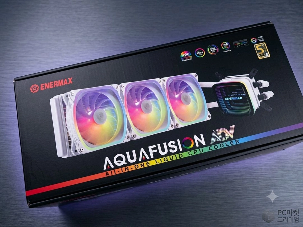 애너맥스 아쿠아퓨전 360mm RGB 수냉쿨러 - 안심되는 중고거래