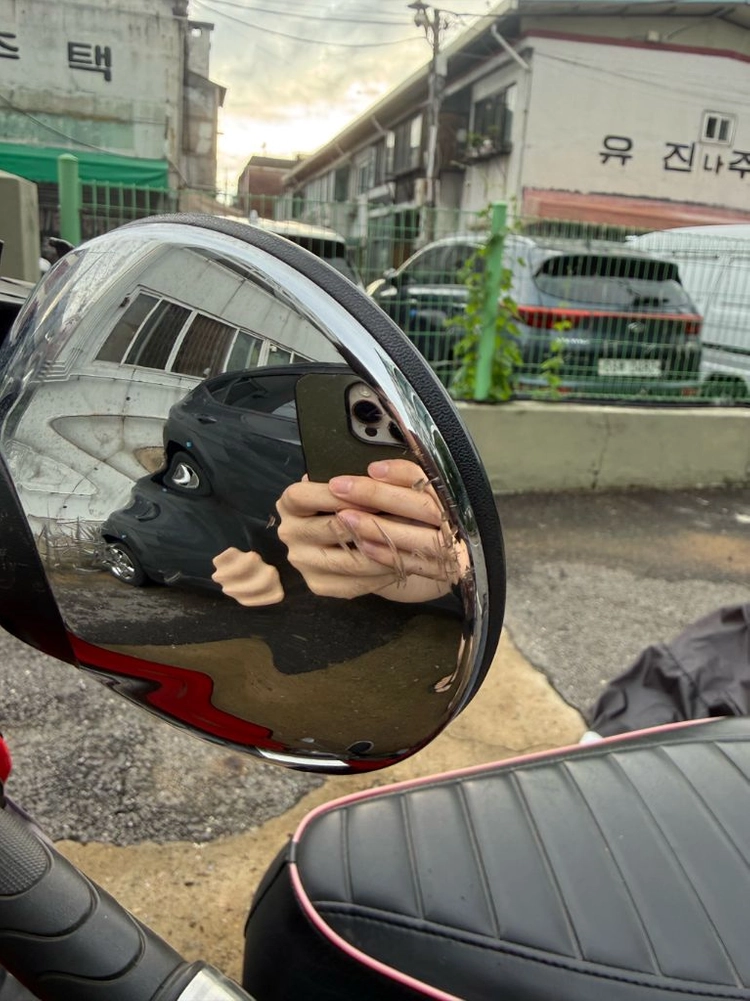 혼다 슈퍼커브 125cc 레드 이미지
