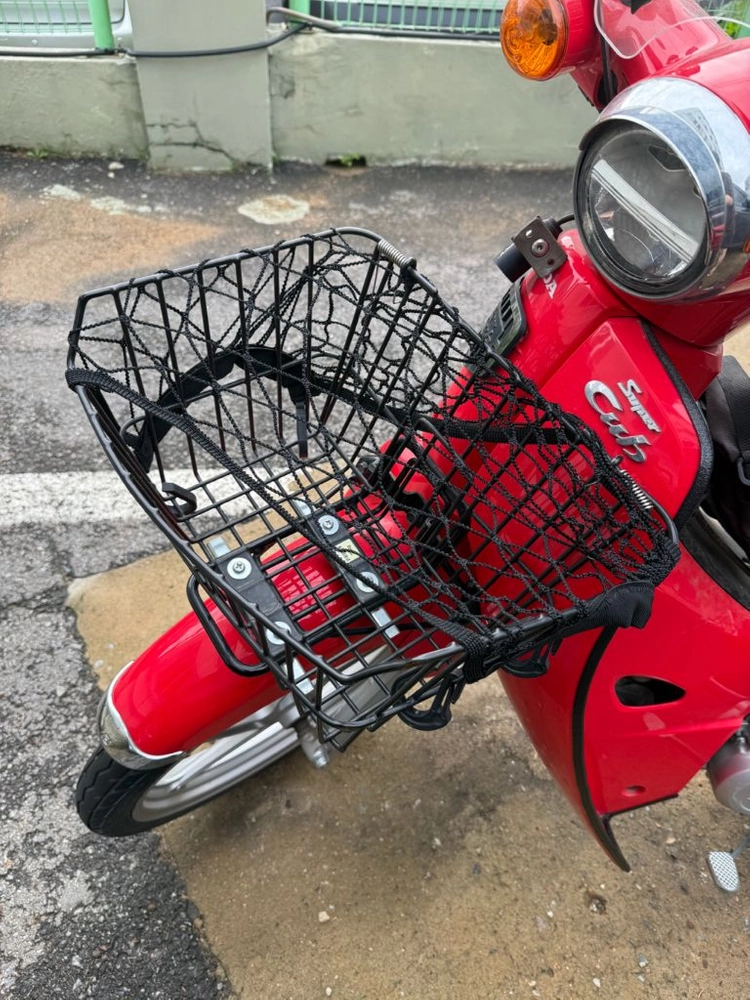 혼다 슈퍼커브 125cc 레드 이미지