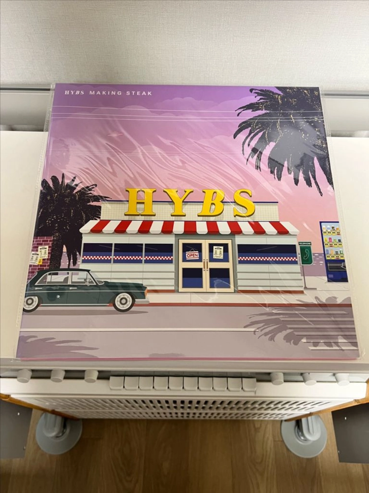 [LP] HYBS 정규 1집 메이킹 스테이크 LP 블루 이미지