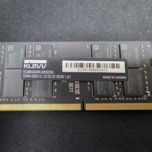 KLEVV 노트북용 DDR4 32GB RAM (3200MHz/PC4-25600) 이미지