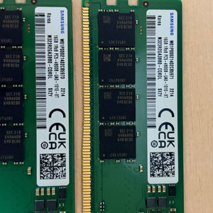 삼성 ddr5 메모리 16gb 2개 세트 이미지
