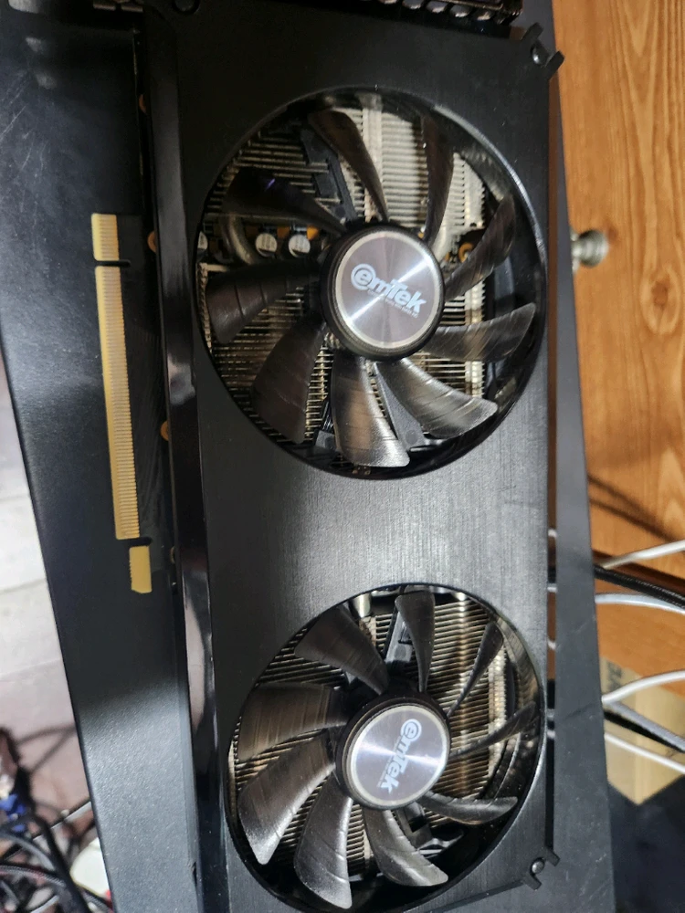 이엠텍 rtx3060ti 8g 고장그래픽카드 - 안심되는 중고거래