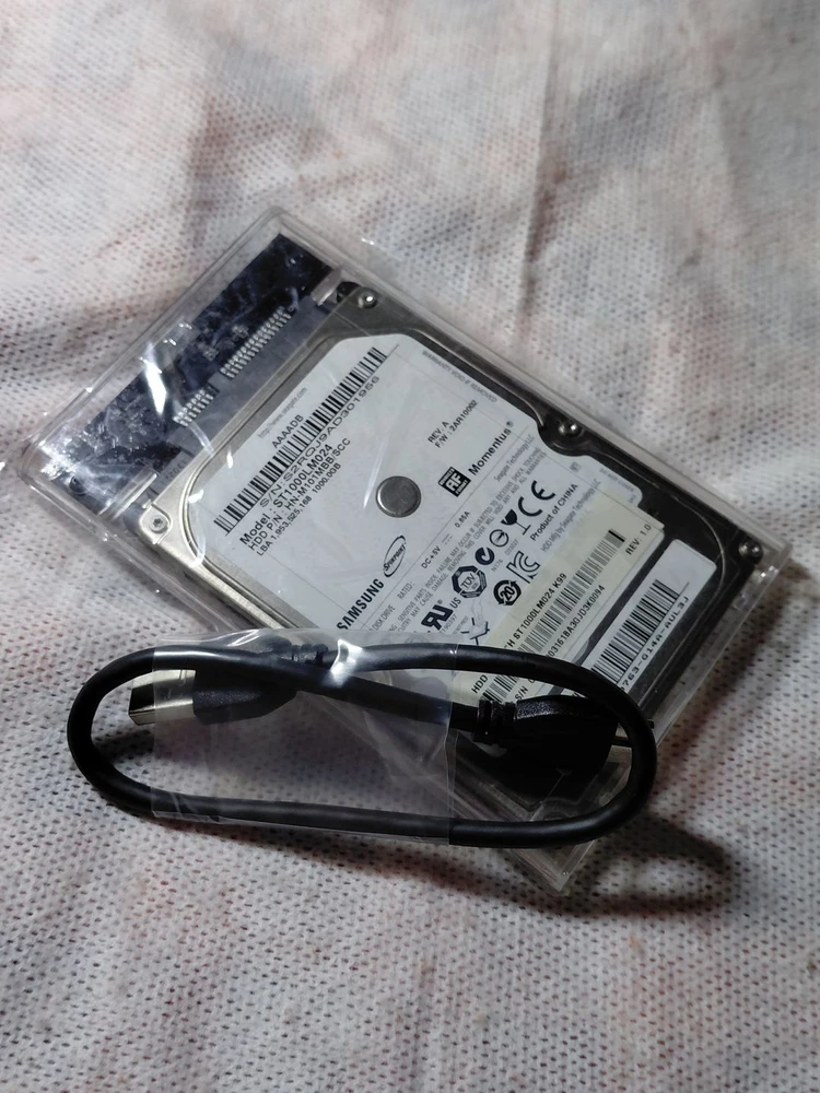 외장하드, 삼성HDD 1TB USB3.0 1123시간 이미지