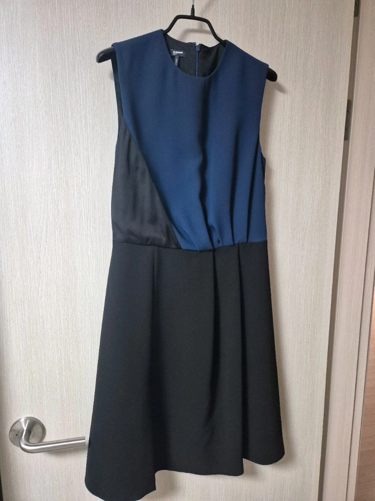 (정품) 질샌더 JIL SANDER navy 원피스 민소매 원피스 38 이미지
