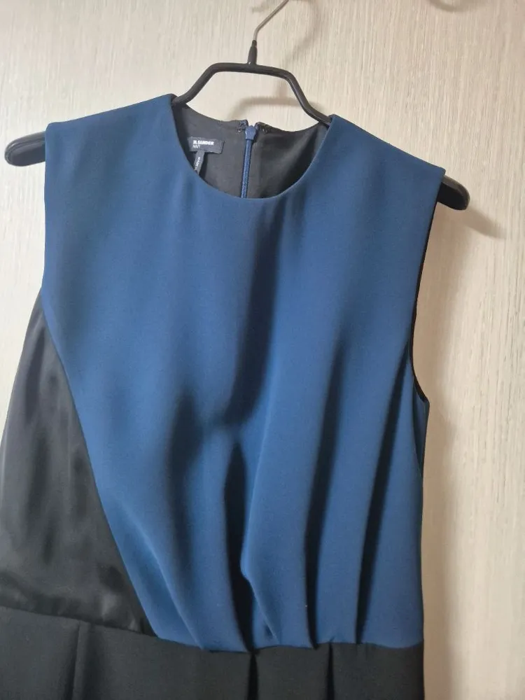 (정품) 질샌더 JIL SANDER navy 원피스 민소매 원피스 38 이미지