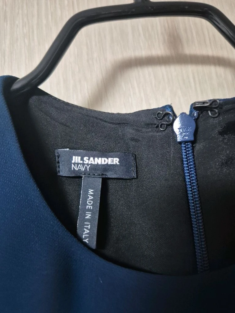 (정품) 질샌더 JIL SANDER navy 원피스 민소매 원피스 38 이미지