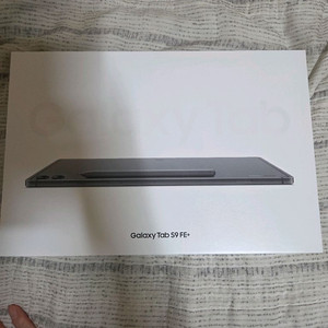 갤럭시 탭 s9fe+(s9fe 플러스) 미개봉 새상품 팝니다 이미지