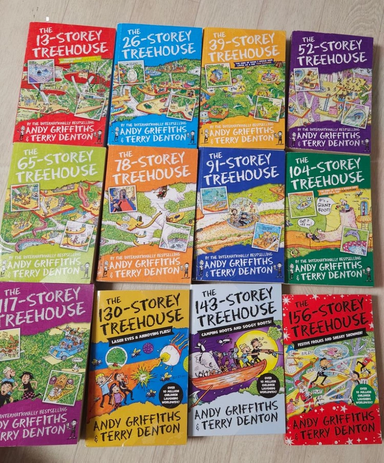 나무집 세트storey treehouse+작가책 5권 이미지