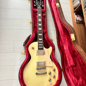 깁슨 usa 레스폴 스탠다드 60s plain top classic white gibson 이미지
