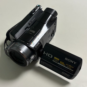 희귀) 소니 HDR-SR8 빈티지 캠코더 블랙 이미지