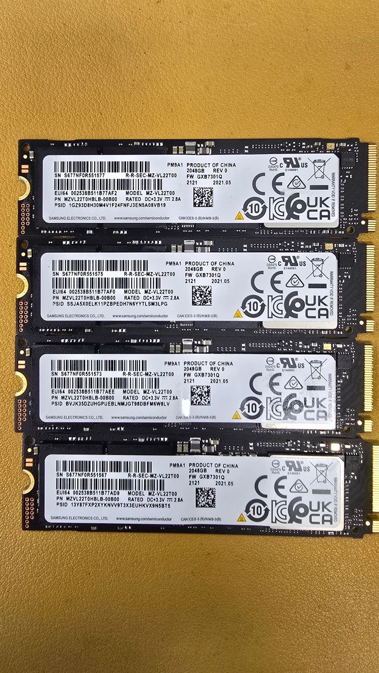 삼성 980 PRO OEM PM9A1 NVMe SSD 2TB 이미지