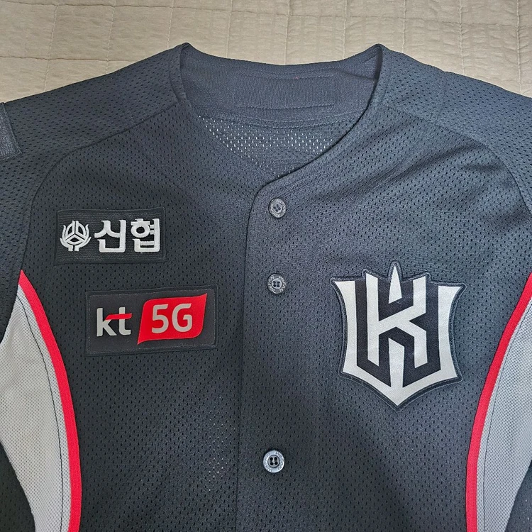 [85] kt 위즈 풀패치 노마킹 유니폼 이미지