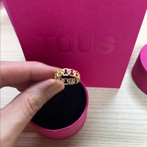 Tous 18k 곰돌이 실루엣 반지 이미지