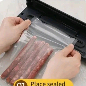 정품)VACUUM SEALER가정용 자동포장기 미개봉가정에서 간편하게 사용할 수 있는 자동 포장기예요식품을 신선하게 이미지