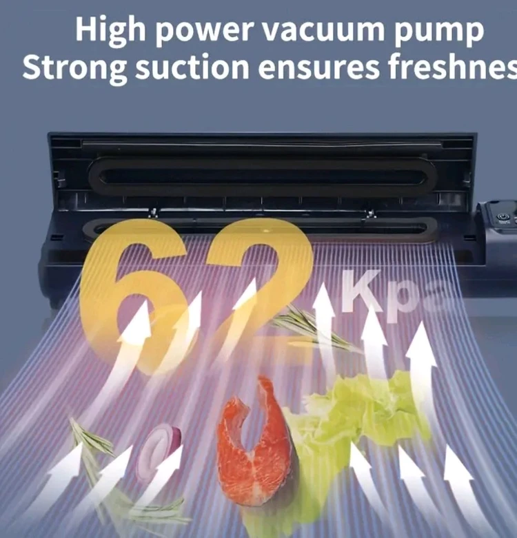 정품)VACUUM SEALER가정용 자동포장기 미개봉가정에서 간편하게 사용할 수 있는 자동 포장기예요식품을 신선하게 이미지